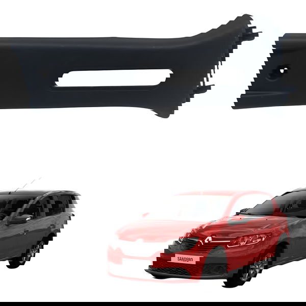 Moldura Coluna Central Direita Renault Logan Sandero 2017