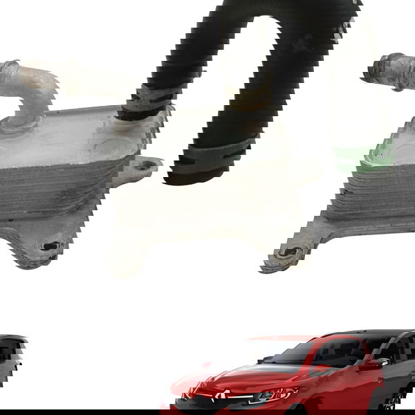 Radiador Trocador Calor Oleo Motor Renault Sandero 1.0 2017