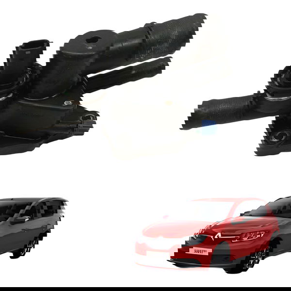 Carcaça Valvula Termostática Renault Sandero 1.0 2017