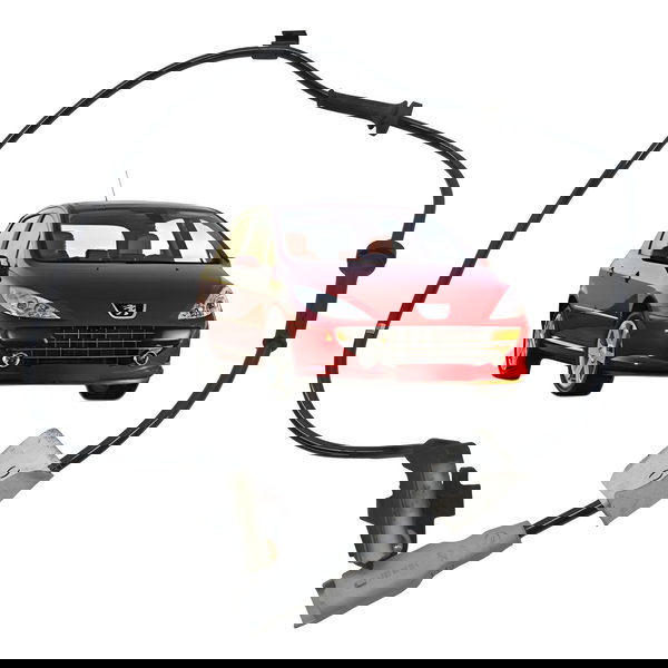 Sensor Abs Traseiro Direito Peugeot 307 2007 2008 Detalh