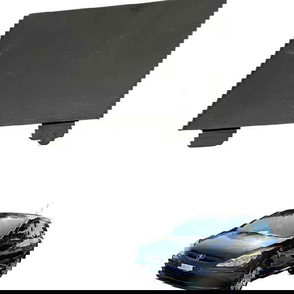 Tampa Acabamento Porta Malas Esquerdo Peugeot 307 1.6 2006