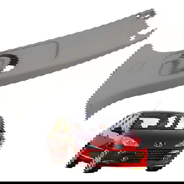 Moldura Coluna Esquerda Cinto Peugeot 307 1.6 Presence 2006