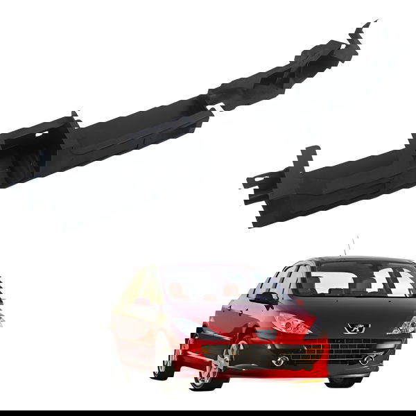 Suporte Guia Parachoque Traseiro Esquerdo Peugeot 307 2006