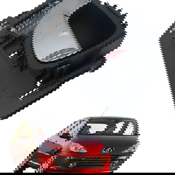 Maçaneta Interna Dianteira Esquerda Peugeot 307 2005 2006 Traseira