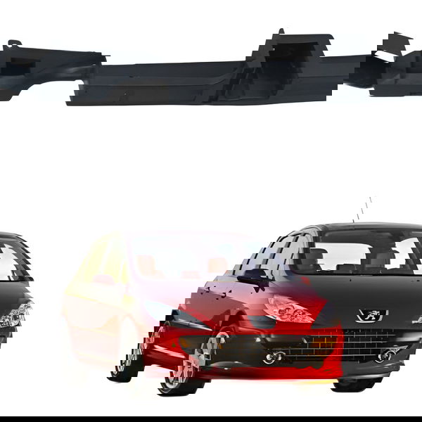 Suporte Guia Parachoque Traseiro Direito Peugeot 307 2006