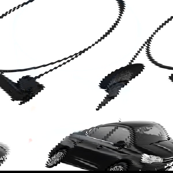 Cabo Puxador Capo Peugeot 307 1.6 Presence 20005 2006 2007