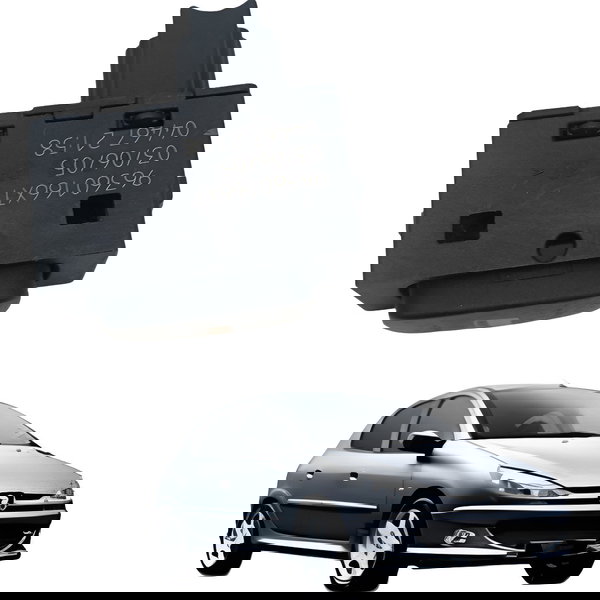 Botão Vidro Eletrico Traseiro Peugeot 307 1.6 2005 2006 2007