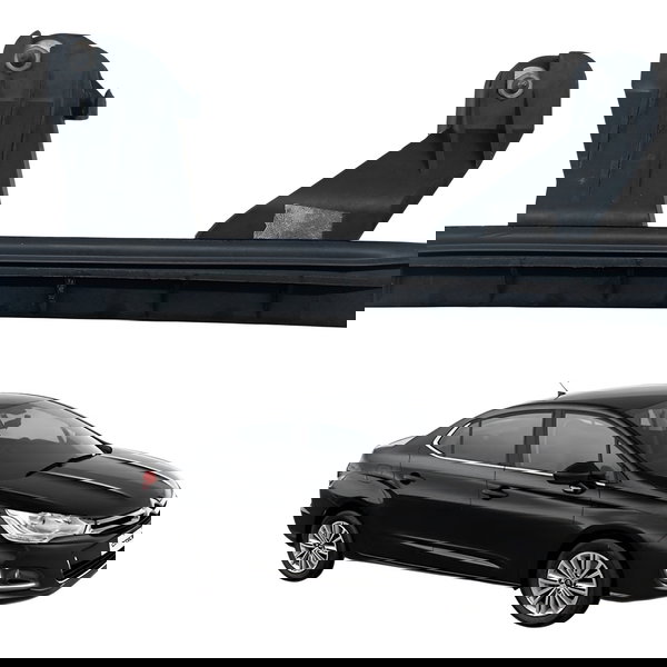 Guia Vidro Dianteiro Esquerdo Citröen C4 Lounge 2015 2016