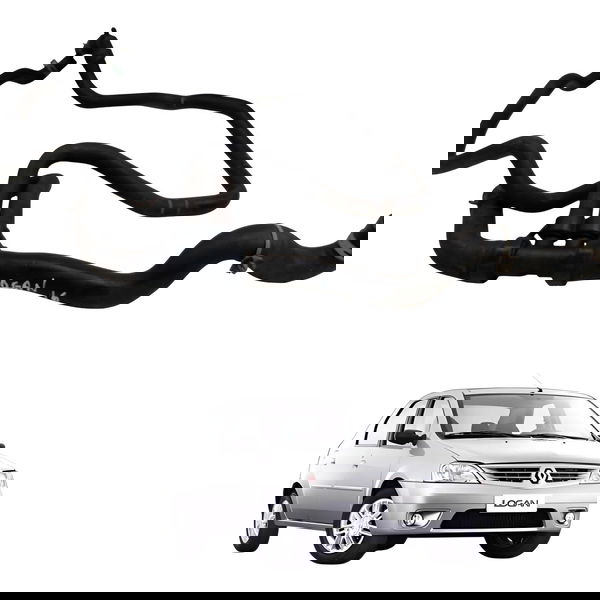 Mangueira Inferior Radiador T Duplo Renault Logan 1.6 2008