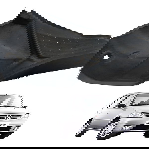 Parabarro Traseiro Esquerdo Renault Logan 2007 2008 2009