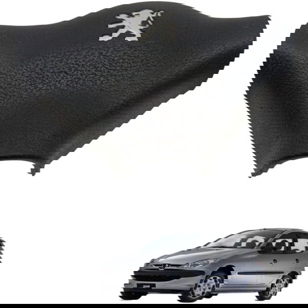 Capa Buzina Volante C/bolsa Airbag Peugeot 206 207 2009 2010