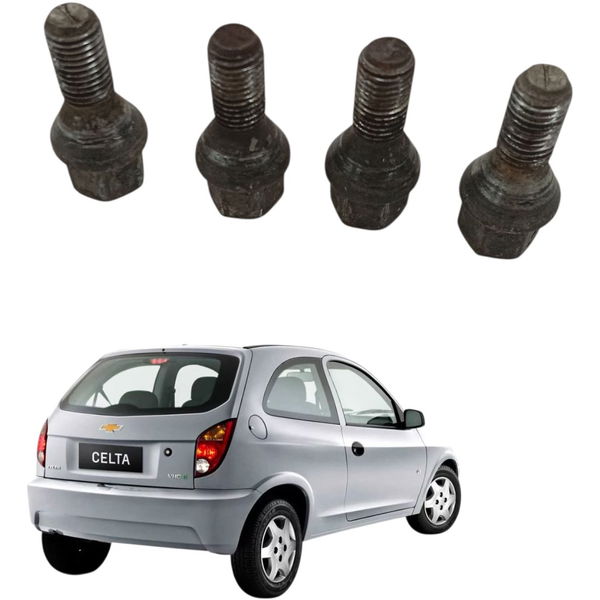 Kit Parafuso Roda Chevrolet Celta Corsa 1.0 2012 2013 2014