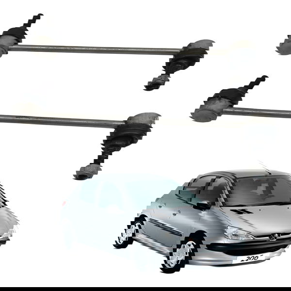 Par Bieletas Peugeot 206 1.4 2007 2008 2009 2010