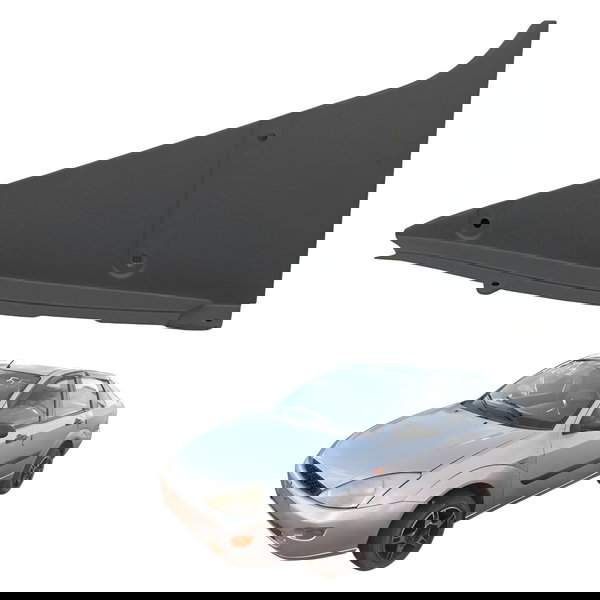 Acabamento Banco Traseiro Esquerdo Ford Focus 2001 2002 2003 Cinza