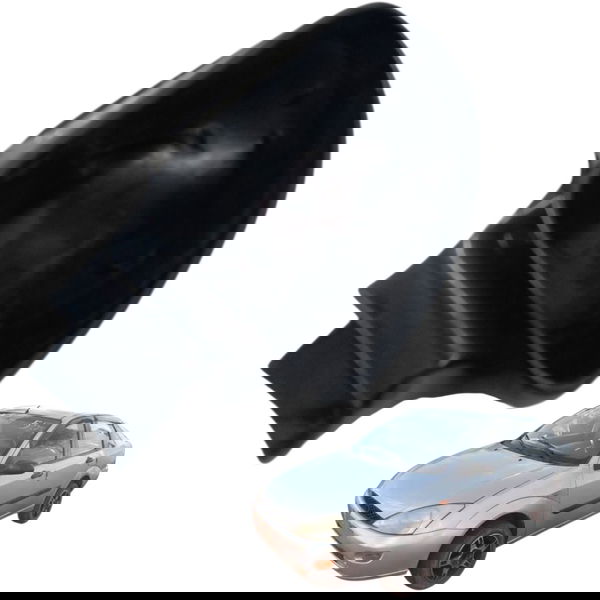Moldura Capa Retrovisor Esquerdo Ford Focus Glx 2001 2002 Preto