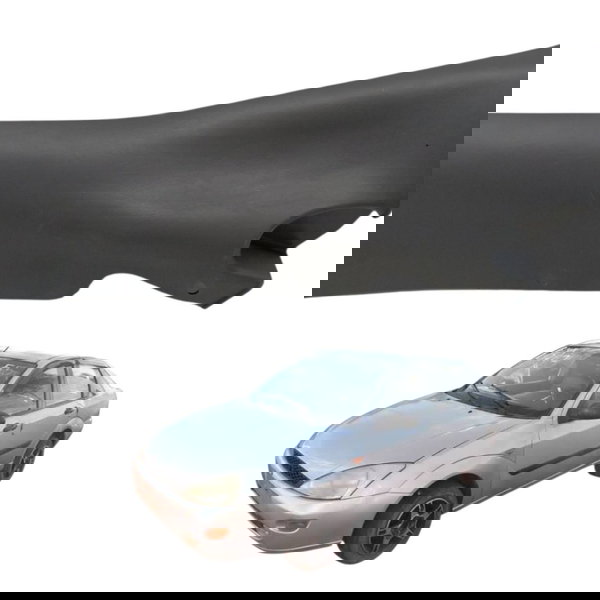 Moldura  Banco Traseiro Esquerdo Ford Focus 2001 2002 2003 Cinza