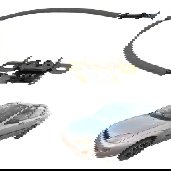 Fechadura Trava Banco Traseiro Direito Ford Focus 2001 2002 Azul-marinho