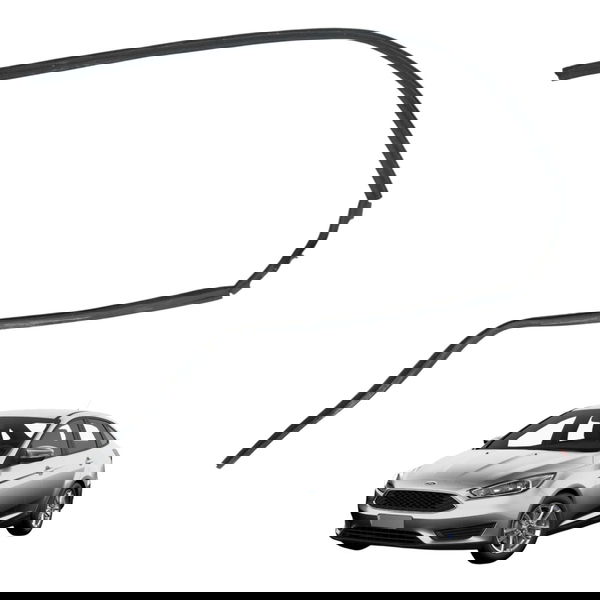 Borracha Vedação Direita Ford Focus Sedan 2.0 Glx Detalhe