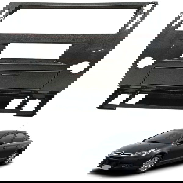 Moldura Central Pota Objetos Citroen C4 Pallas 2008 Detalhe