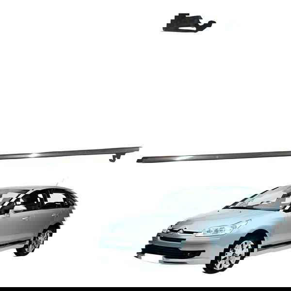 Canaleta Dianteiro Esquerdo Citroen C4 Pallas 2008 Detalhe