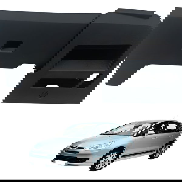 Moldura Painel Acabamento Inferior Painel C4 Pallas 2008 Preto