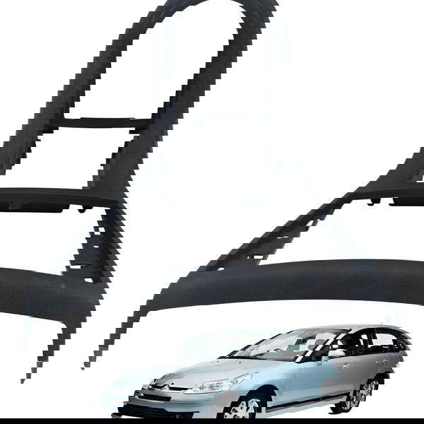 Moldura Console Central Citroen C4 Pallas 2008 2009 2010