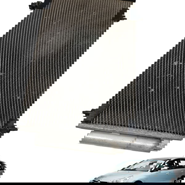 Condensador Ar Condicionado Citroen C4 2.0 2008 Detalhe
