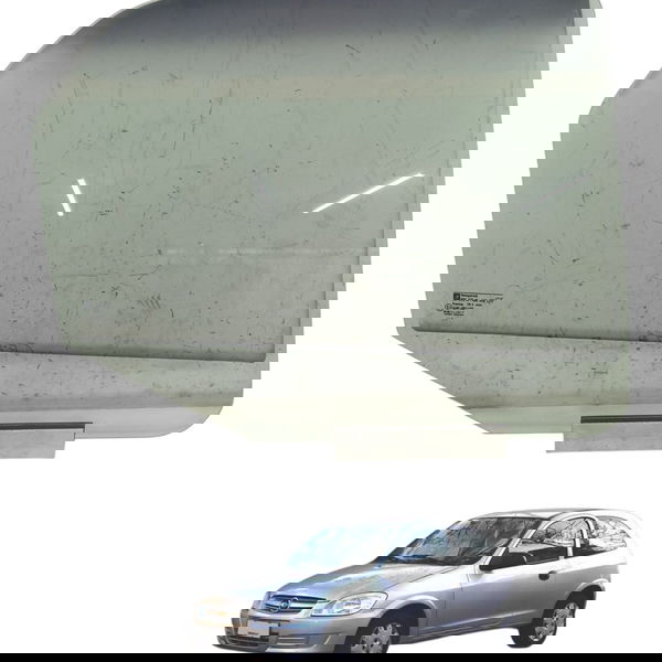 Vidro Porta Traseiro Direito Chevrolet Celta 2005 2006 2007