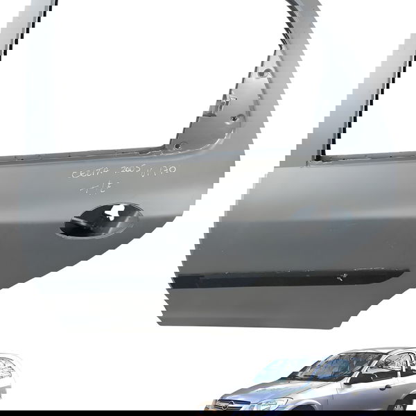 Porta Traseira Esquerda Chevrolet Celta 4p 2005 2006 2007 Traseira Esquerdo