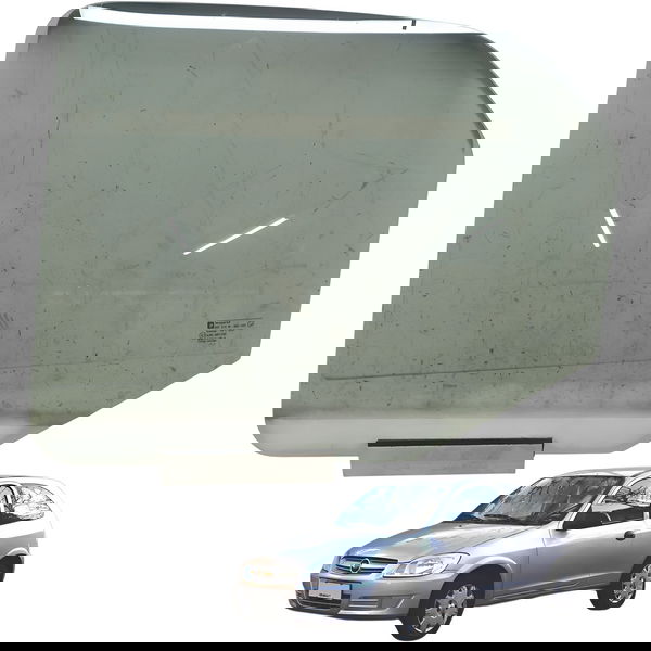 Vidro Porta Traseiro Esquerdo Chevrolet Celta 2005 2006 2007