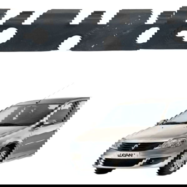 Suporte Parachoque Traseiro Esquerdo Renault  Logan 2009