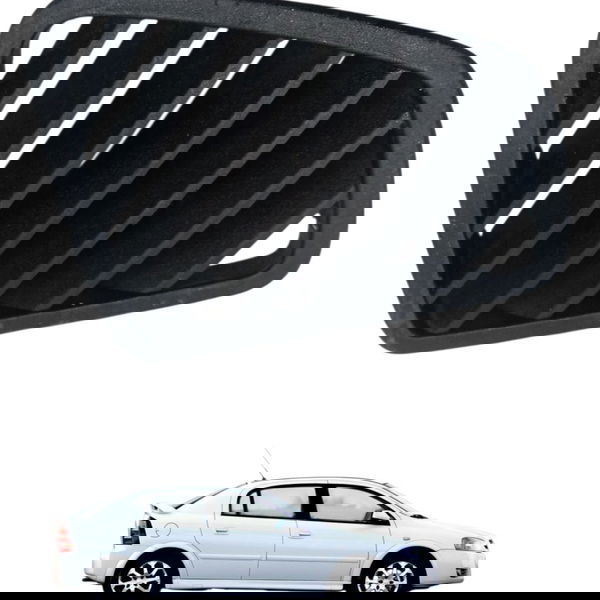 Moldura Grade Saida Ar Painel Esquerdo Chevrolet Astra 2002