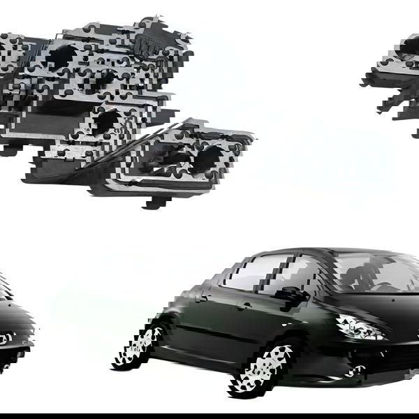 Circuito Lanterna Traseira Direita Peugeot 307 2006 2007 Direito/passageiro