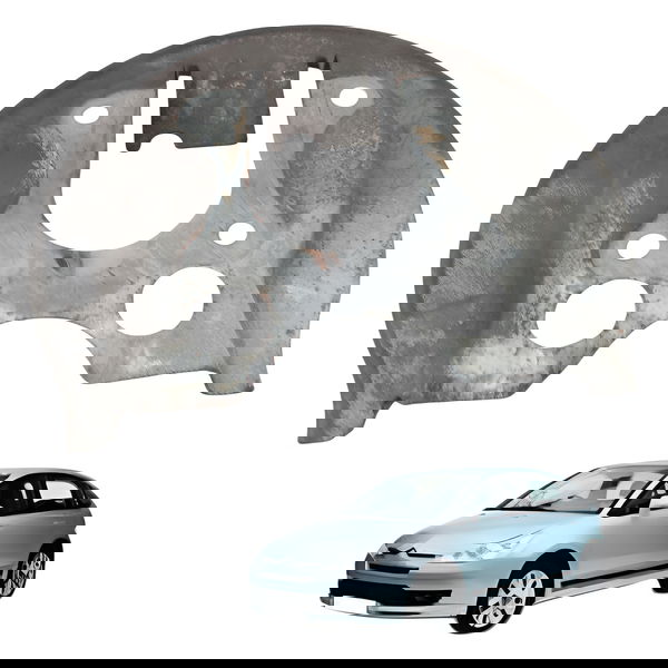 Espelho Defletor Disco Freio Citroen C4 Pallas 2008 2009