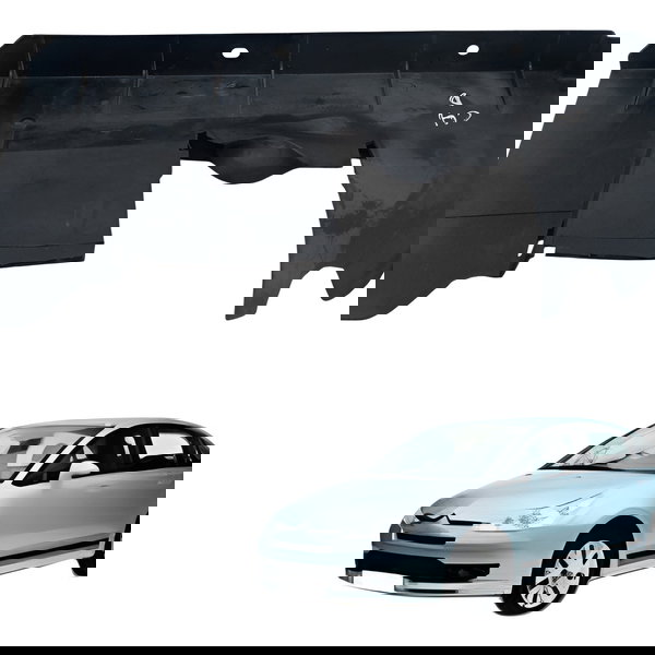 Defletor Direito Radiador Citroën C4 Pallas 2008 2009 2010