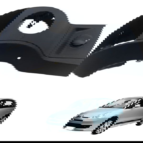 Moldura Difusor Tomada 12v Traseiro Citroen C4 Pallas 2008