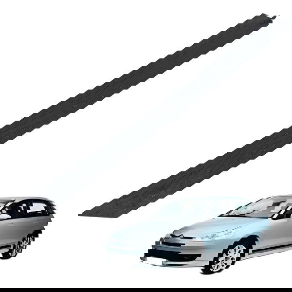 Friso Acabamento Dianteiro Direito Citroen C4 Lounge 2015 Preto