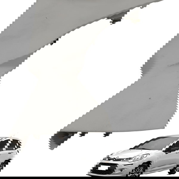 Acabam Coluna Traseira Direito Citroën C4 Lounge 1.6 2015 Creme