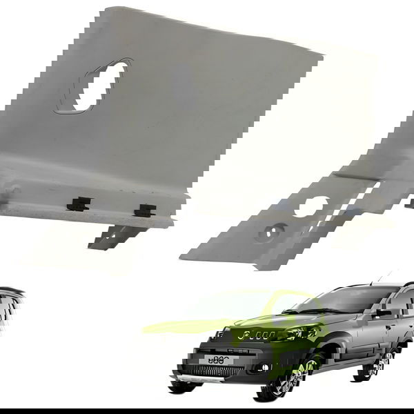 Moldura Bagagito Traseiro Esquerdo Fiat Uno Way 2011 2012