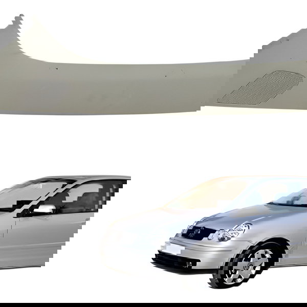 Acabamento Parabrisa Esquerda Vw Polo 2004 Detalhe