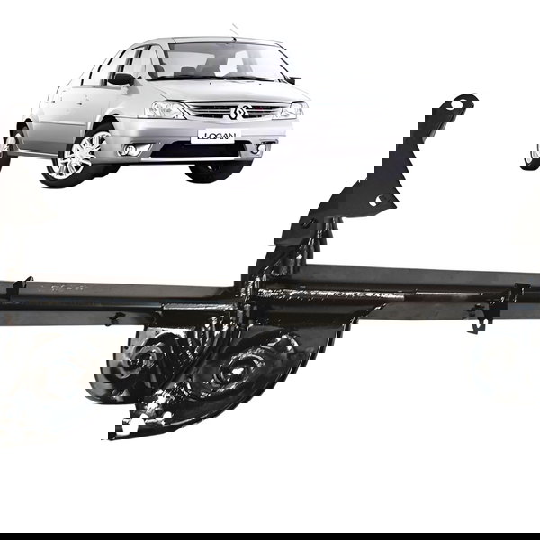 Eixo Traseira Renault Logan 1.6 2006 2007 2008 2009