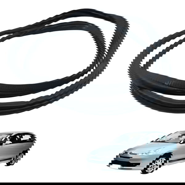 Borracha Tampa Porta Malas Citroen C4 Pallas 2008 2009 2010