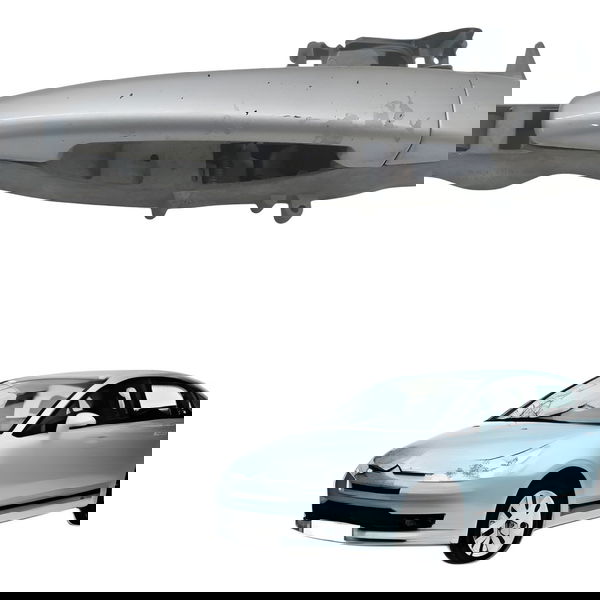 Maçaneta Externa Traseira Esquerda Citroen C4 Pallas 2008