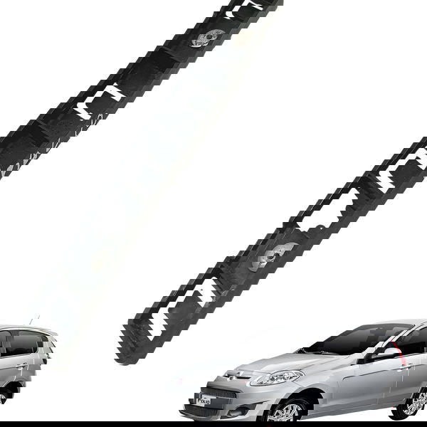 Guia Parachoque Traseiro Direito Fiat Palio 1.6 2014 2015