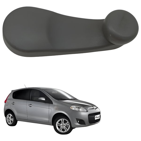 Manivela Vidro Manual Fiat Palio Essence 1.6 2013 2014 2015 Cinza