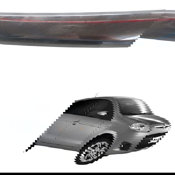 Friso Parachoque Cromado Direito Fiat Palio 2015 Detalhe Cromado