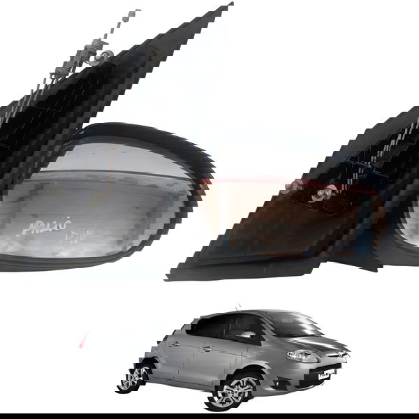 Retrovisor Direito Fiat Palio Essence 2013 2014 2015 2016