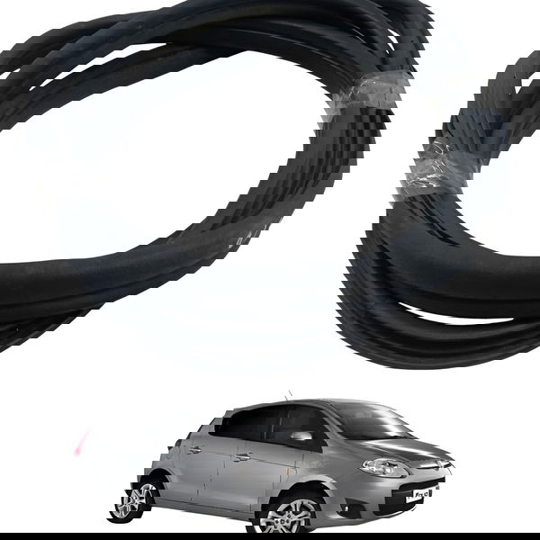 Borracha Porta Dianteira Direita Fiat Palio 1.6 2014 2015