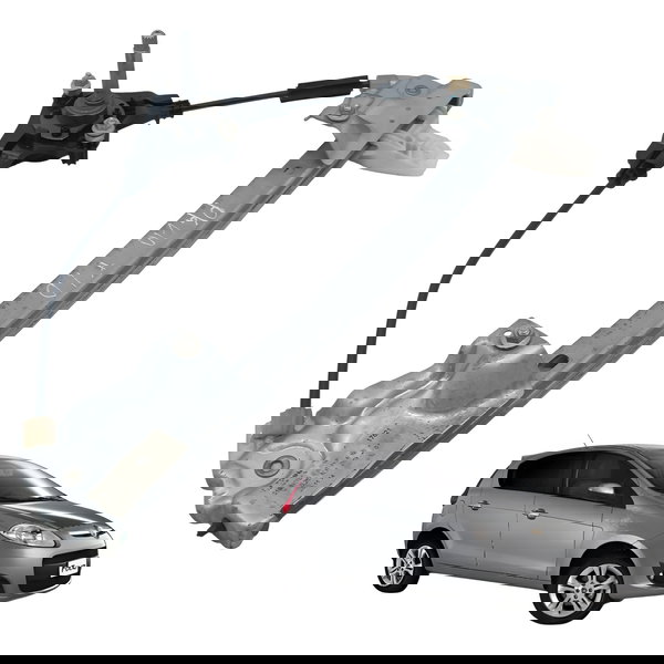 Maquina Vidro Traseiro Direito Fiat Palio Essence 1.6 2015