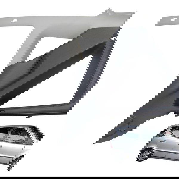 Moldura Acabamento Direito Porta Malas Mercedes  A160 2003